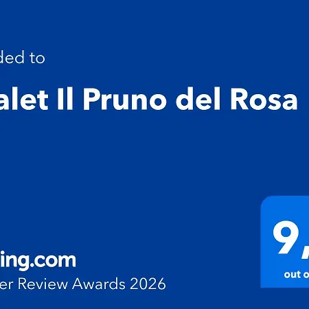 Horská chata Il Pruno Del Rosa